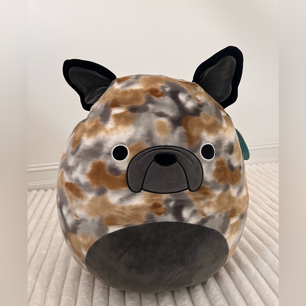 Squishmallows JUMBO BALLIS The French BullDog 19’RARE Plush Toy